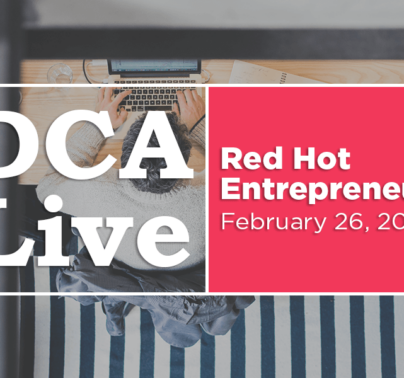 DCA Live - 2020 Red Hot Entrepreneurs