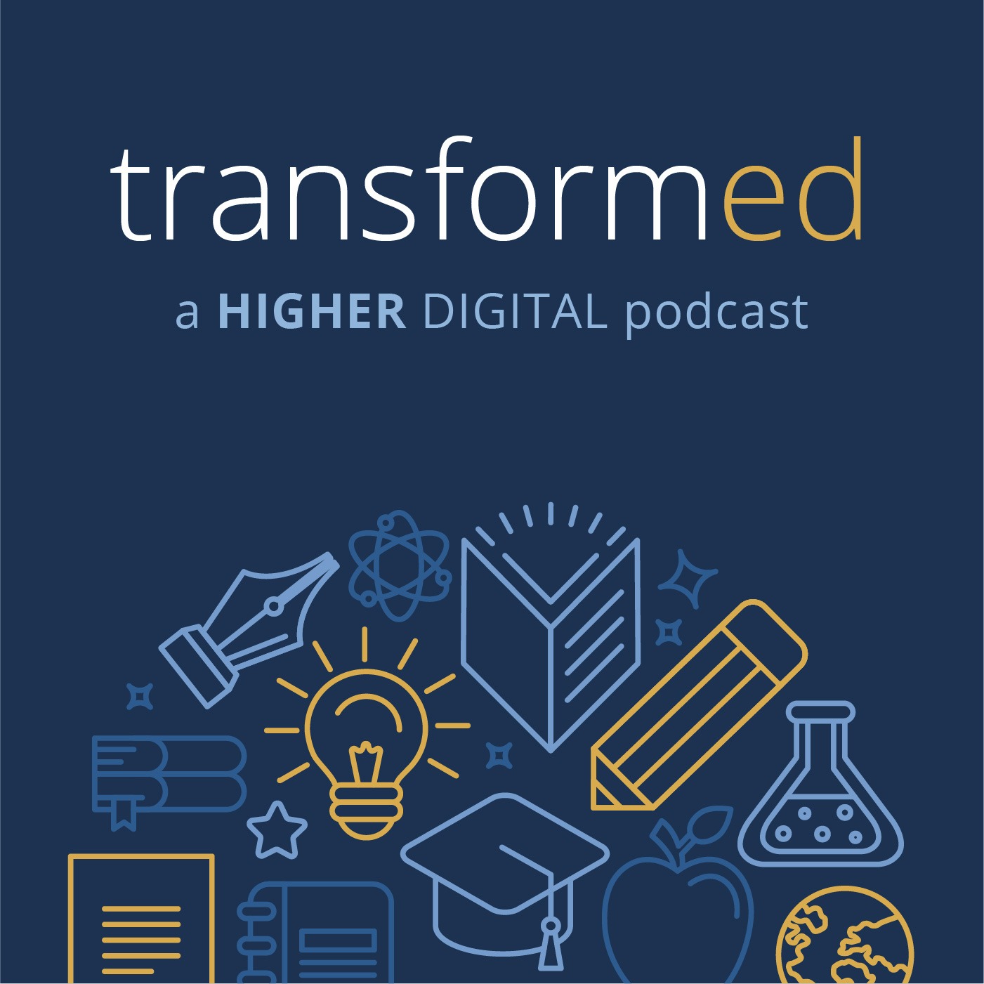 transformed podcast logo